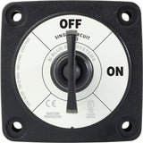 Blue Sea 6005200 Battery Switch Single Circuit ONOFF  Black