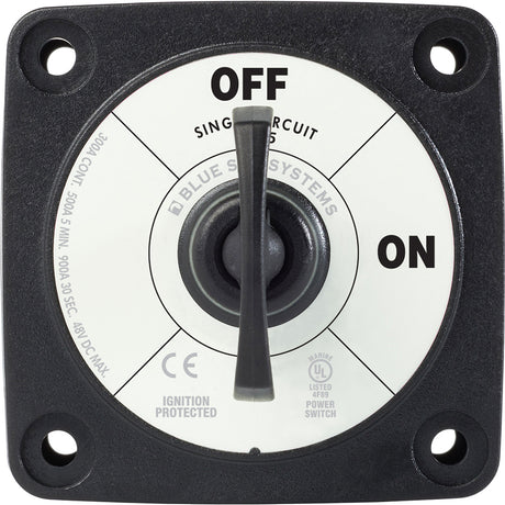 Blue Sea 6005200 Battery Switch Single Circuit ONOFF  Black