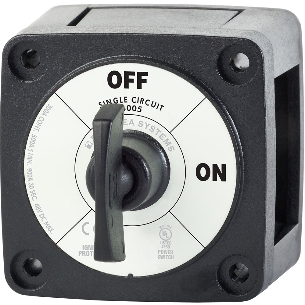Blue Sea 6005200 Battery Switch Single Circuit ONOFF  Black