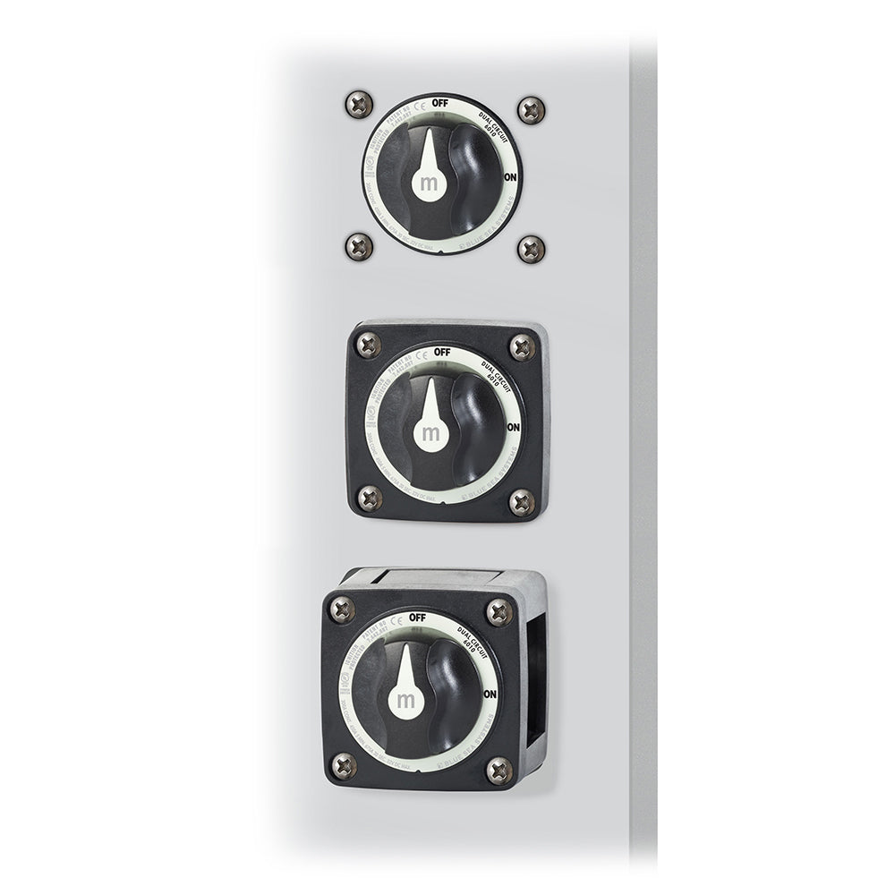 Blue Sea 6010200 Battery Switch Dual Circuit  Black