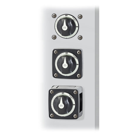 Blue Sea 6010200 Battery Switch Dual Circuit  Black