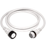 Marinco 50Amp 125250V Shore Power Cable  25  White
