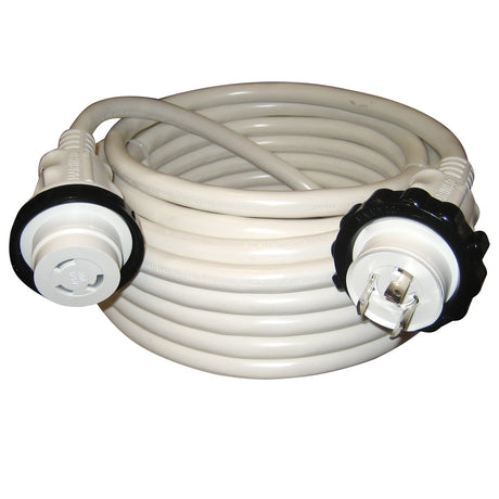 Marinco 30A 125V Molded Standard Cordset  White  50