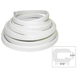 TACO Flexible Vinyl Trim  532 Opening x 916W x 25L  White