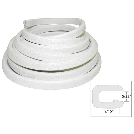 TACO Flexible Vinyl Trim  532 Opening x 916W x 25L  White