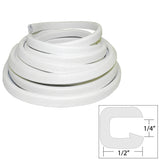 TACO Flexible Vinyl Trim  14 Opening x 12W x 25L  White
