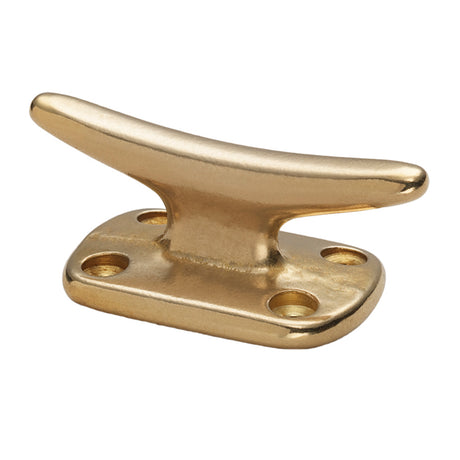 Whitecap Fender Cleat  Polished Brass  2