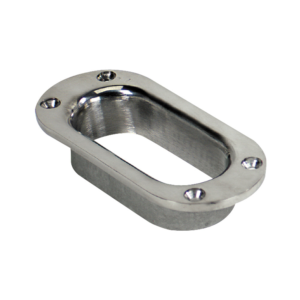 Whitecap Hawse Pipe  316 Stainless Steel  112 x 334