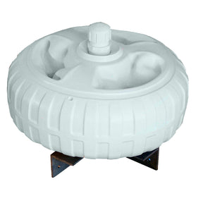 Dock Edge Inflatable Dock Wheel  18  White