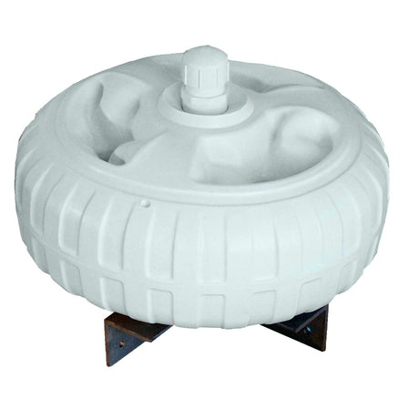 Dock Edge Inflatable Dock Wheel  18  White