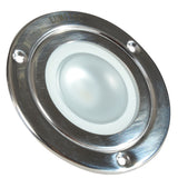 Lumitec Shadow  Flush Mount Down Light  Polished SS Finish  3Color RedBlue Non Dimming wWhite Dimming