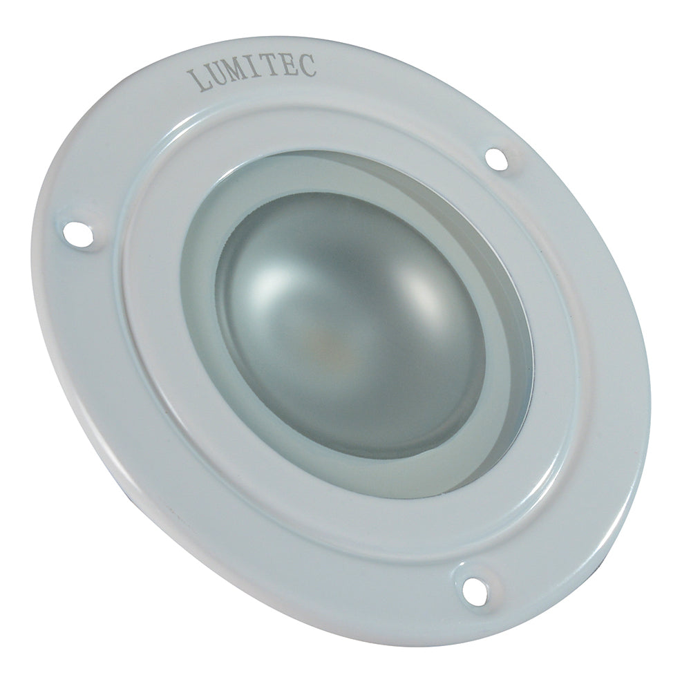 Lumitec Shadow  Flush Mount Down Light  White Finish  White NonDimming
