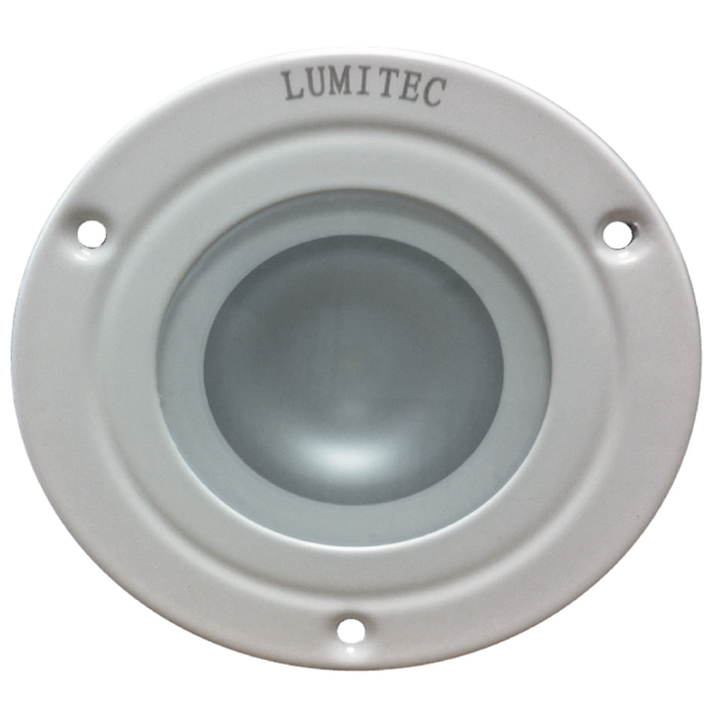 Lumitec Shadow  Flush Mount Down Light  White Finish  White NonDimming