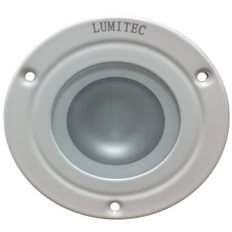 Lumitec Shadow  Flush Mount Down Light  White Finish  3Color RedBlue NonDimming wWhite Dimming