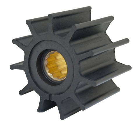 Jabsco Impeller Kit  12 Blade  Neoprene  3 Diameter  Brass Insert  Spline Drive