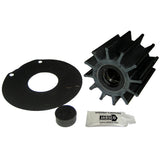 Jabsco Impeller Kit  12 Blade  Neoprene  3 Diameter  Plastic Insert  Double Flat Drive