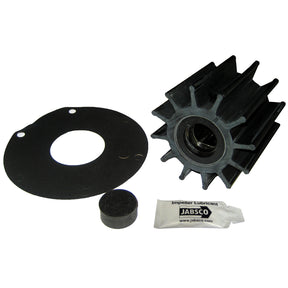 Jabsco Impeller Kit  12 Blade  Neoprene  3 Diameter  Plastic Insert  Double Flat Drive