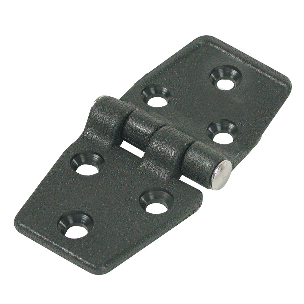 Whitecap Door Hinge  Black Nylon  112 x 3