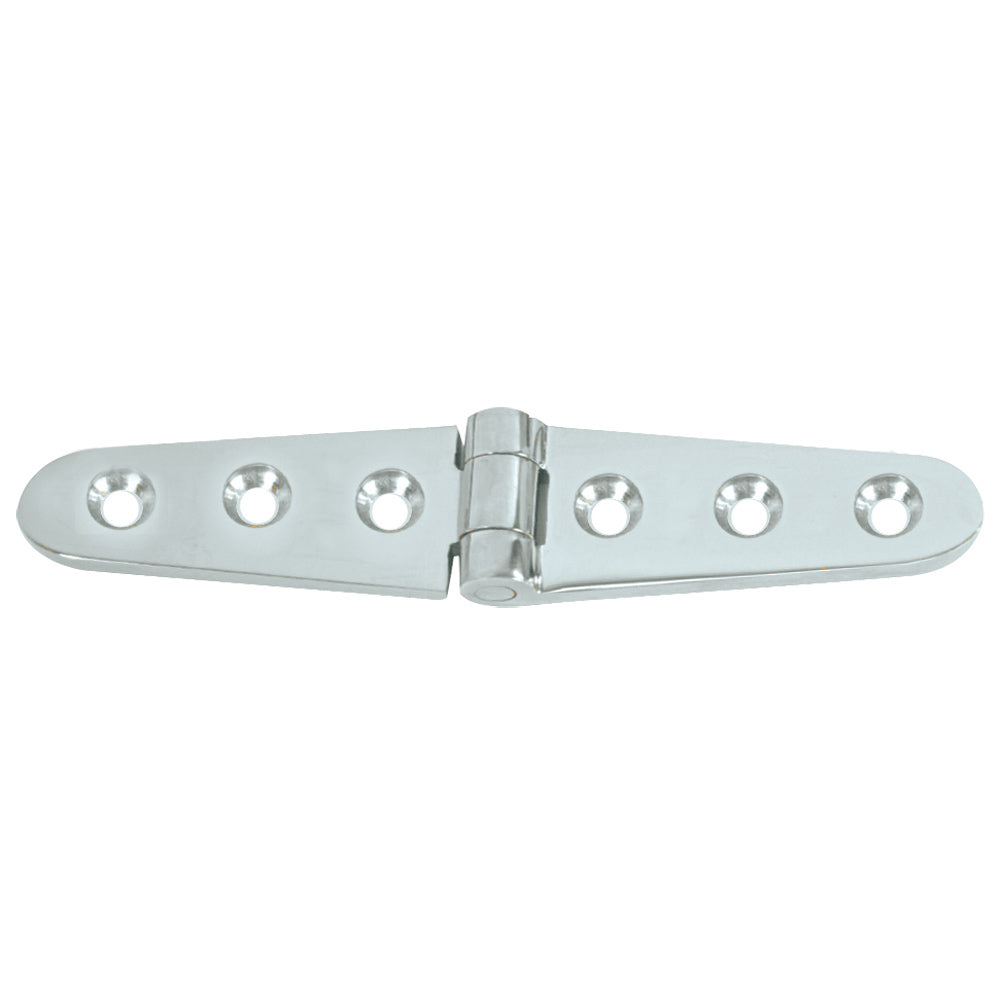 Whitecap Strap Hinge  304 Stainless Steel  6 x 118