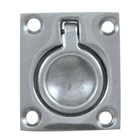Whitecap Flush Pull Ring  CPBrass  112 x 134