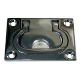 Whitecap Flush Pull Ring  CPBrass  3 x 2
