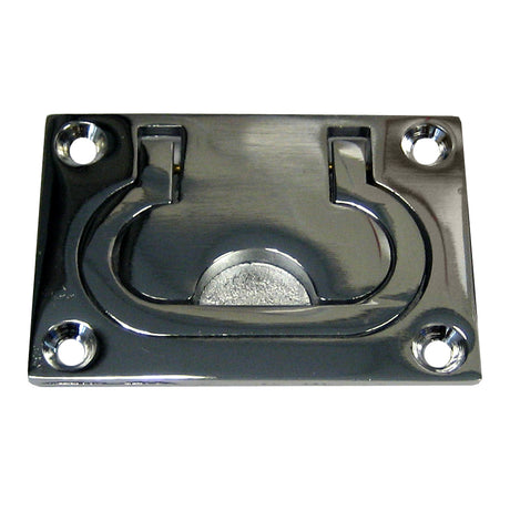 Whitecap Flush Pull Ring  CPBrass  3 x 2