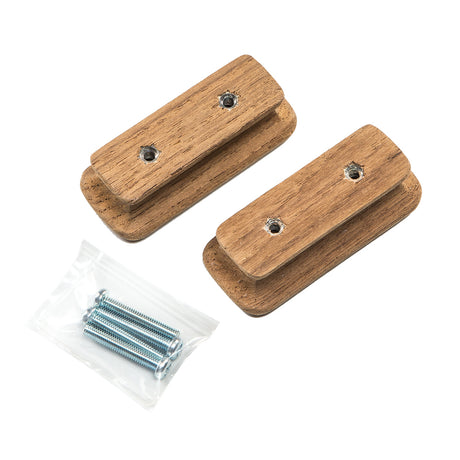 Whitecap Teak Rectangular Drawer Knob  234L  2 Pack