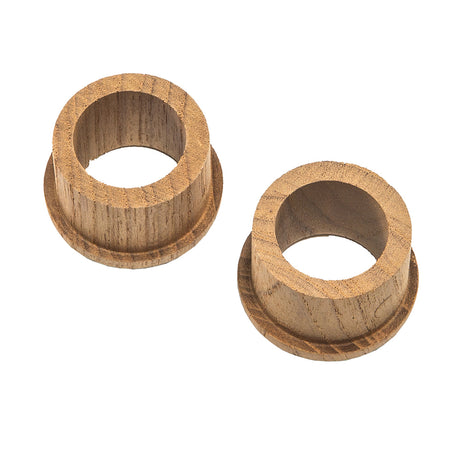 Whitecap Teak Finger Pull  58 Barrel Length  2 Pack