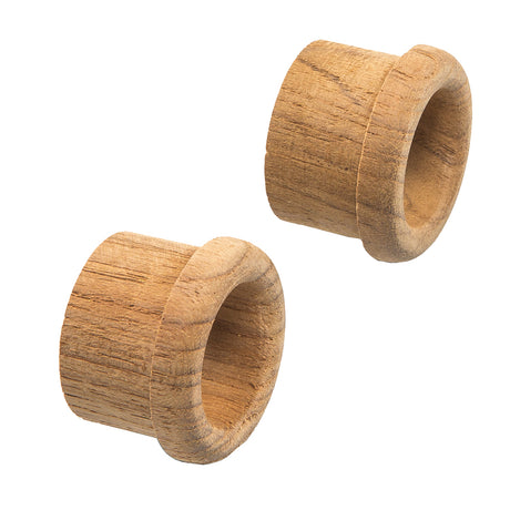 Whitecap Teak Finger Pull  58 Barrel Length  2 Pack