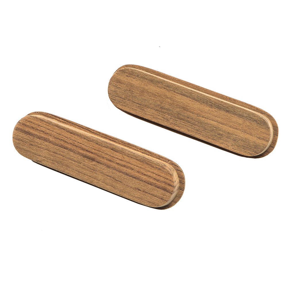 Whitecap Teak Oblong Drawer Pull  4116L  2 Pack