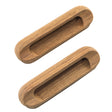 Whitecap Teak Oblong Drawer Pull  4116L  2 Pack