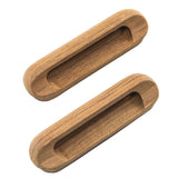 Whitecap Teak Oblong Drawer Pull  4116L  2 Pack