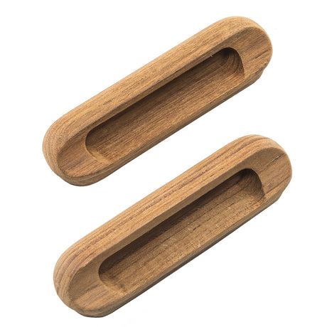 Whitecap Teak Oblong Drawer Pull  4116L  2 Pack