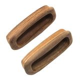 Whitecap Teak Rectangular Drawer Pull  314L  2 Pack