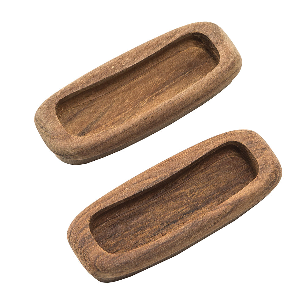 Whitecap Teak Rectangular Drawer Pull  314L  2 Pack