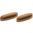 Whitecap Teak Oval Drawer Pull  4L  2 Pack