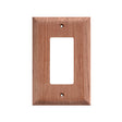Whitecap Teak Ground Fault Outlet CoverReceptacle Plate