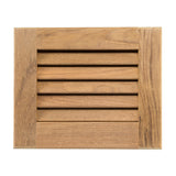Whitecap Teak Louvered Insert  712 x 918 x 34