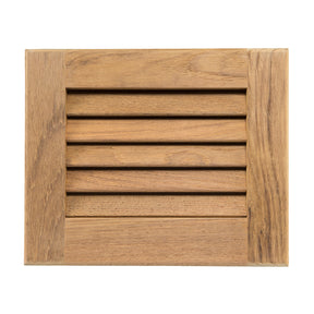 Whitecap Teak Louvered Insert  712 x 918 x 34