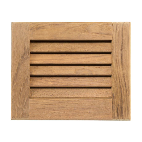 Whitecap Teak Louvered Insert  712 x 918 x 34