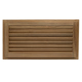 Whitecap Teak Louvered Insert  938 x 18 x 34