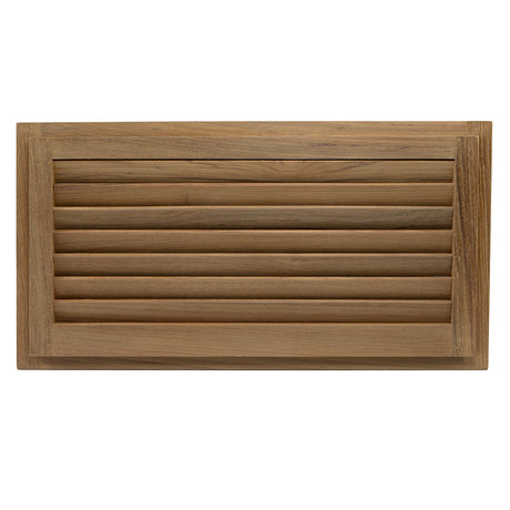 Whitecap Teak Louvered Insert  938 x 18 x 34