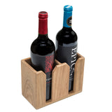 Whitecap Teak TwoBottle Rack