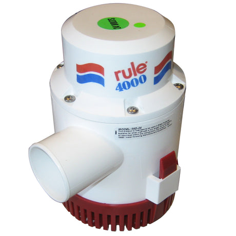 Rule 4000 NonAutomatic Bilge Pump  24V