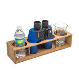 Whitecap Teak Four Insulated DrinkBinocular Rack