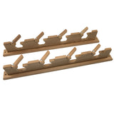 Whitecap Teak LockIn FourRod Storage Rack