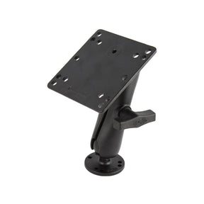 RAM Mount 475 Square Base VESA 75mm  100mm Hole Patterns wSurface Mount  15 Rubber Ball Size