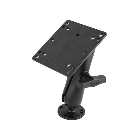 RAM Mount 475 Square Base VESA 75mm  100mm Hole Patterns wSurface Mount  15 Rubber Ball Size