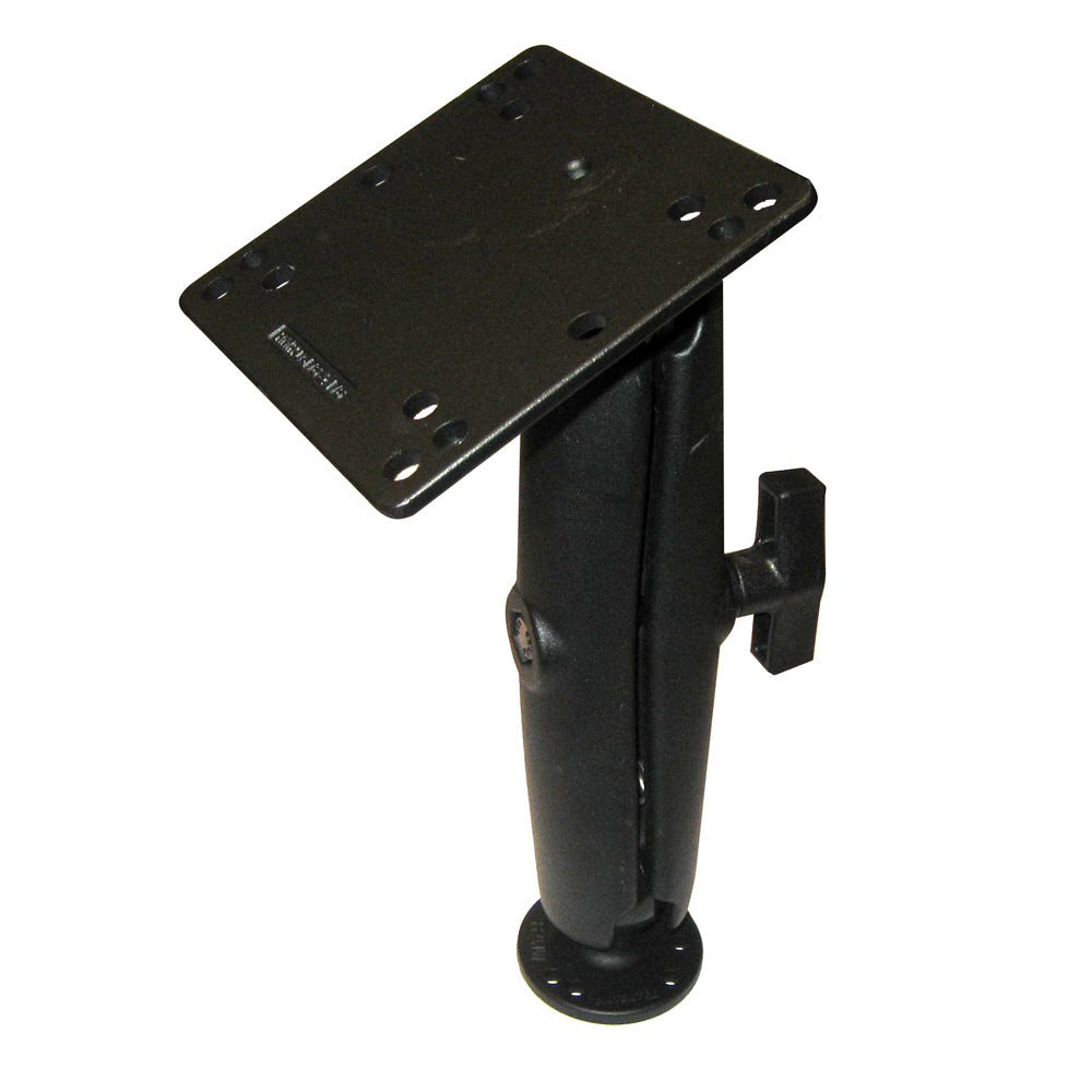 RAM Mount 475 Square Base VESA Plate 75mm and 100mm Hole Patterns wLong Surface Mount