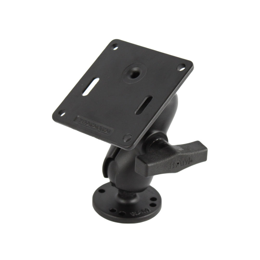 RAM Mount 3625 Vesa Plate w75 x 75mm Hole Pattern and Short Arm Surface Mount